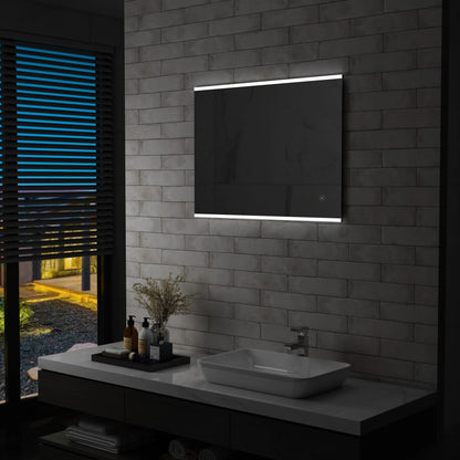Badkamerspiegel Led Met Aanraaksensor 80 x 60 cm