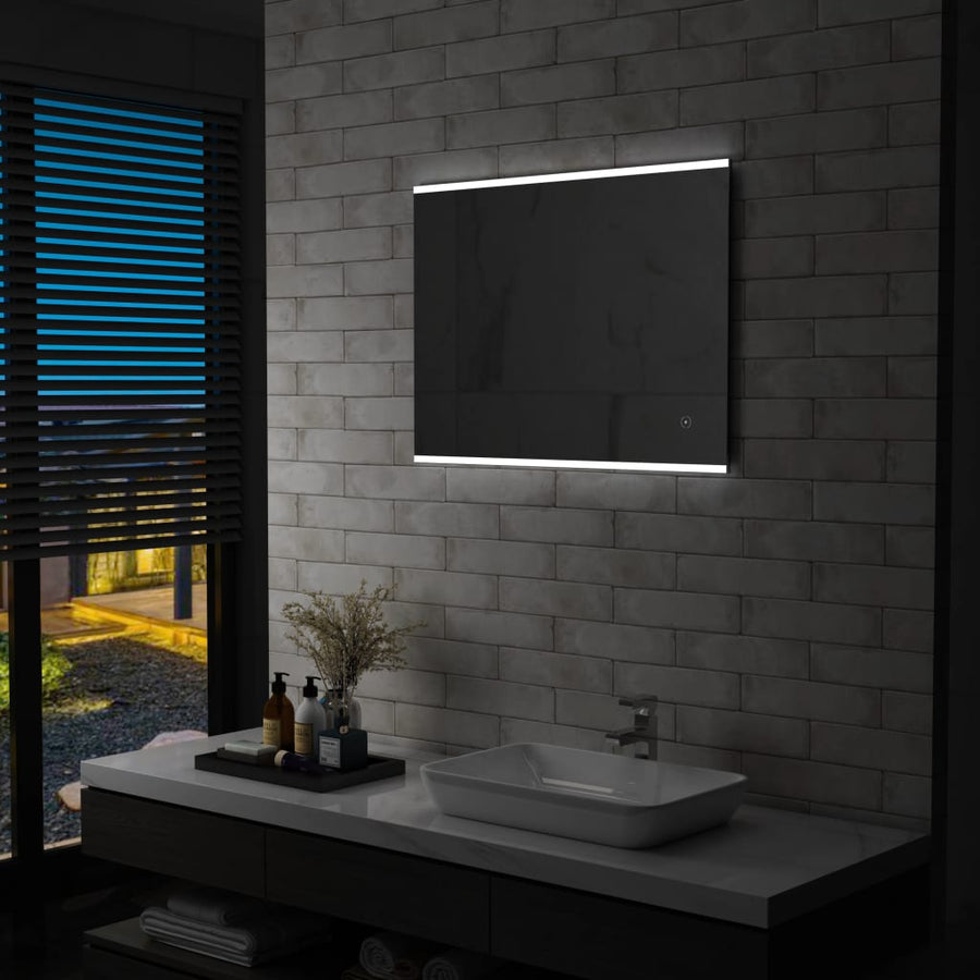 Badkamerspiegel Led Met Aanraaksensor 80 x 60 cm