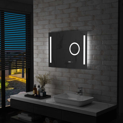 Badkamerspiegel Led Met Aanraaksensor 80 x 60 cm