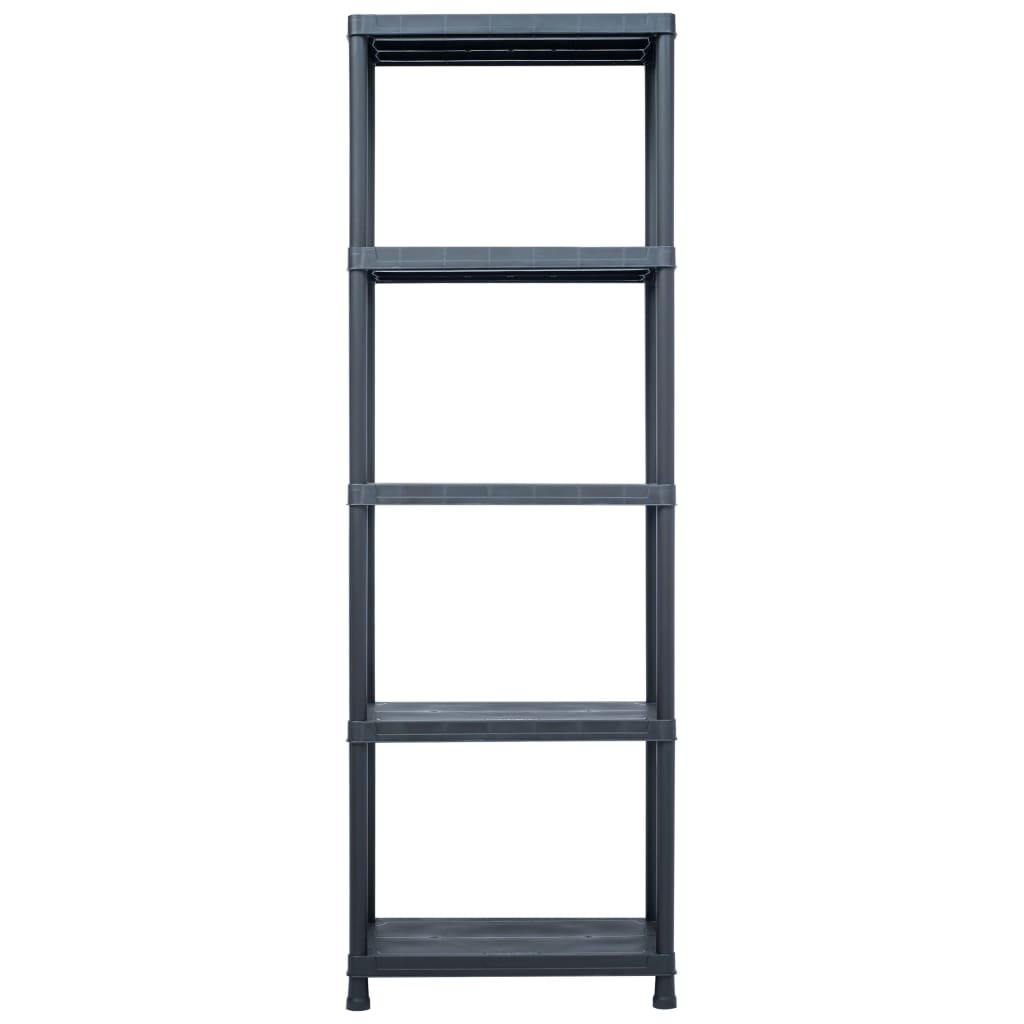 Opbergrek 125 Kg Kunststof Zwart 60 x 30 x 180 cm