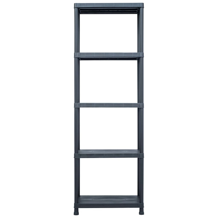 Opbergrek 125 Kg Kunststof Zwart 60 x 30 x 180 cm