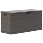 Tuinbox 280L 117x45x56 cm bruin kunststof