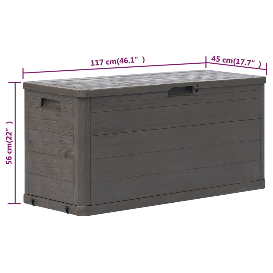 Tuinbox 280 l Bruin