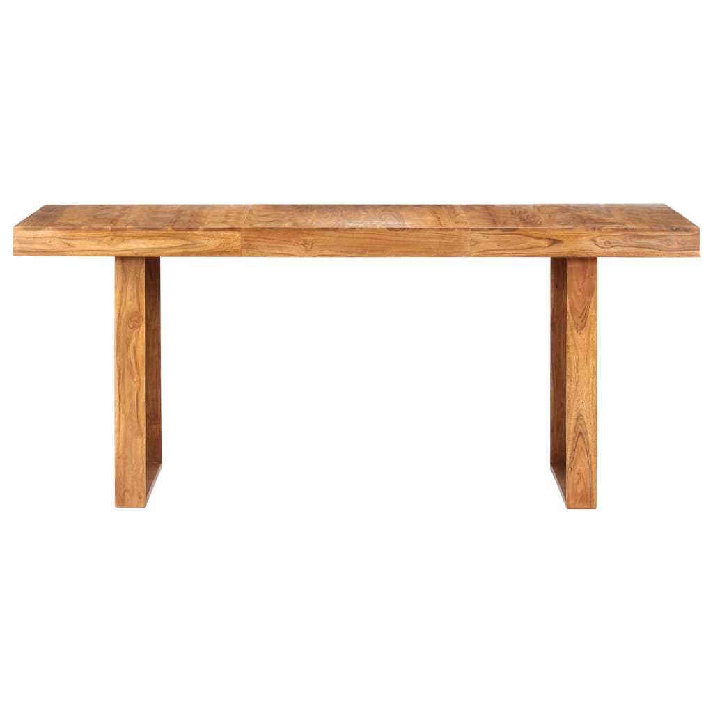Eettafel 80X90X75 Cm Massief Acaciahout