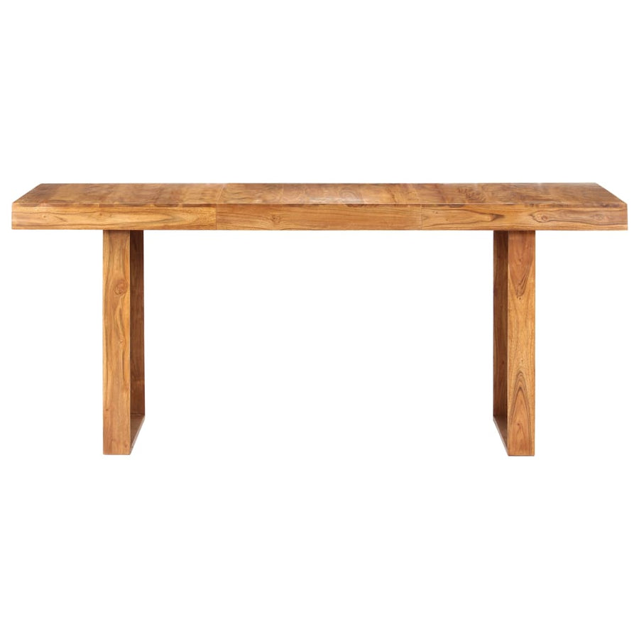 Eettafel 80X90X75 Cm Massief Acaciahout