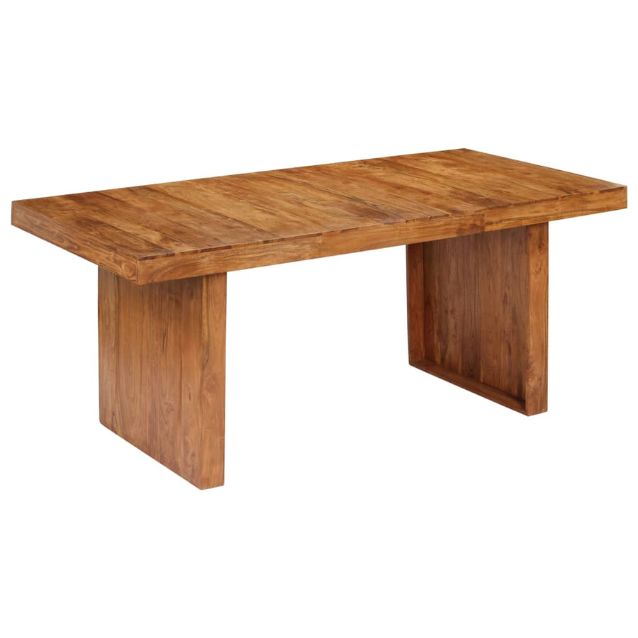 Eettafel 80X90X75 Cm Massief Acaciahout