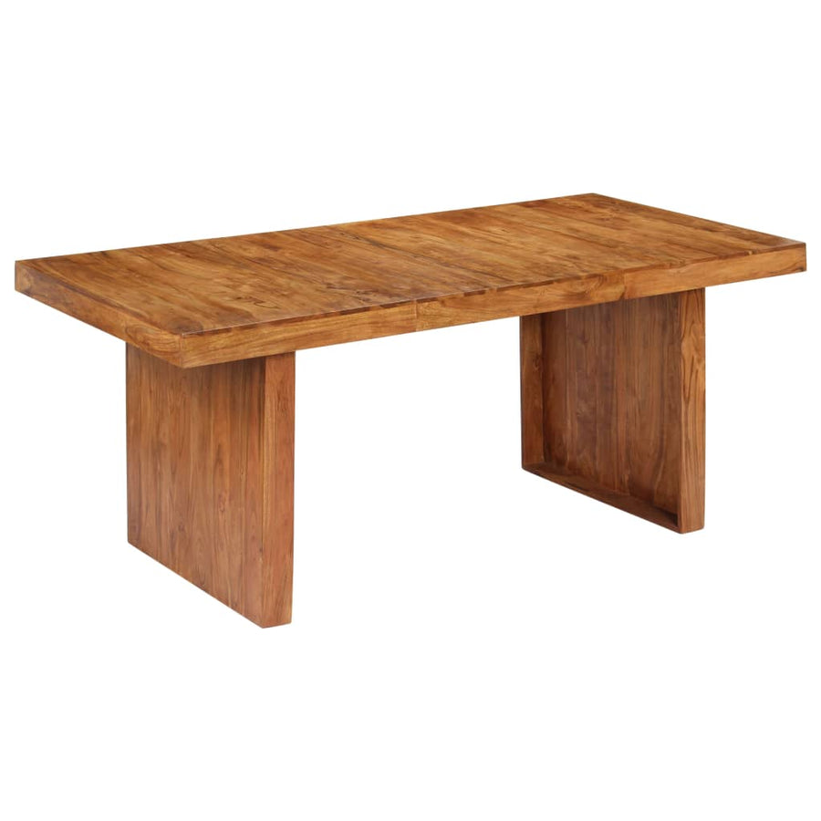 Eettafel 80X90X75 Cm Massief Acaciahout