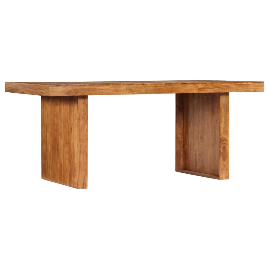 Eettafel 80X90X75 Cm Massief Acaciahout