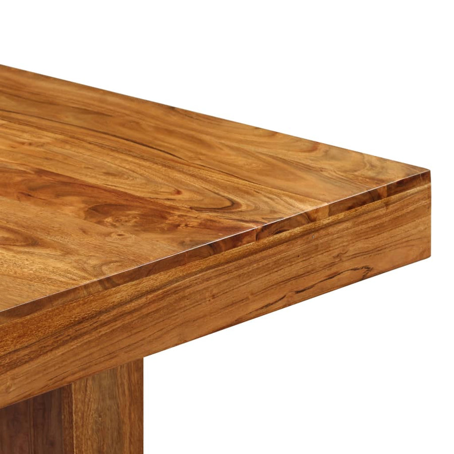Eettafel 80X90X75 Cm Massief Acaciahout