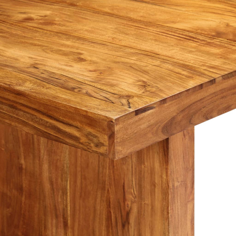 Eettafel 80X90X75 Cm Massief Acaciahout
