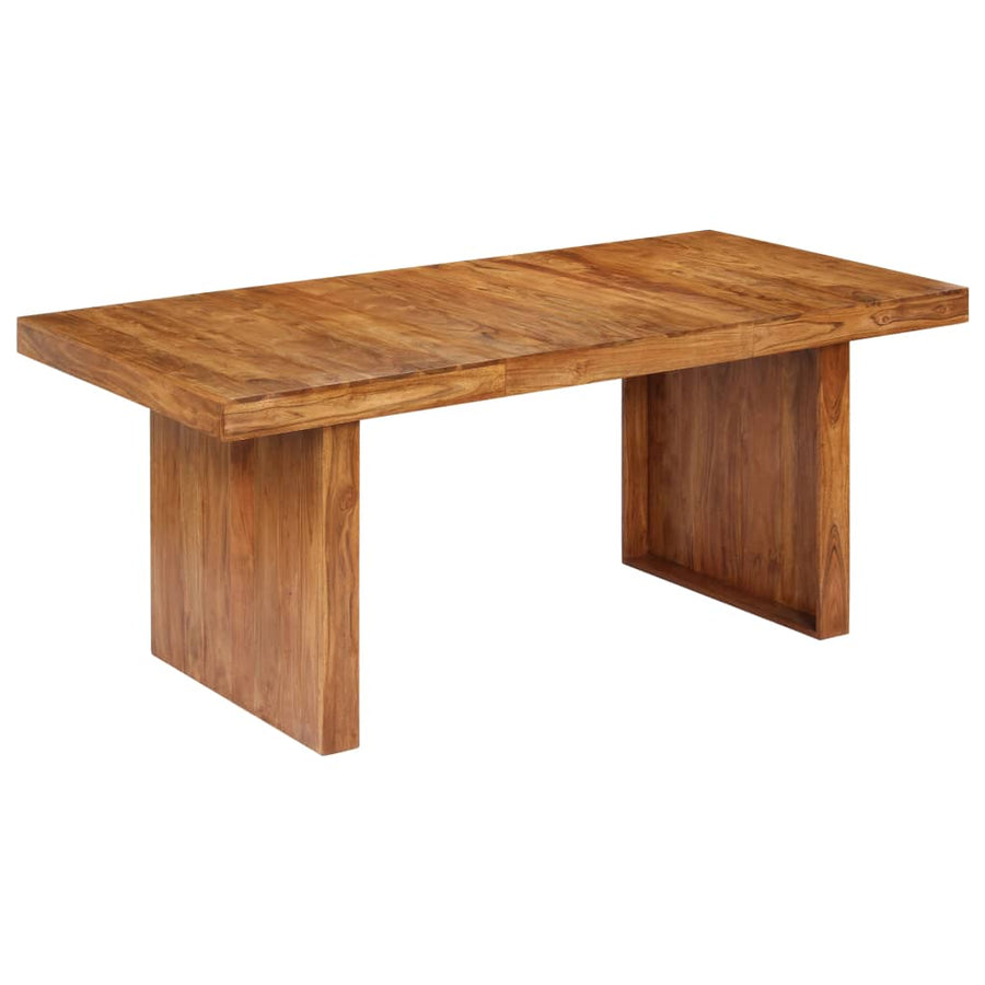 Eettafel 80X90X75 Cm Massief Acaciahout