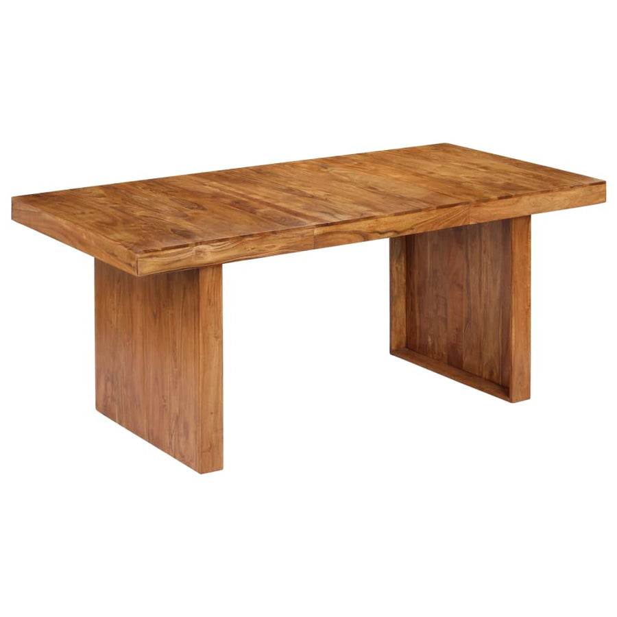 Eettafel 80X90X75 Cm Massief Acaciahout