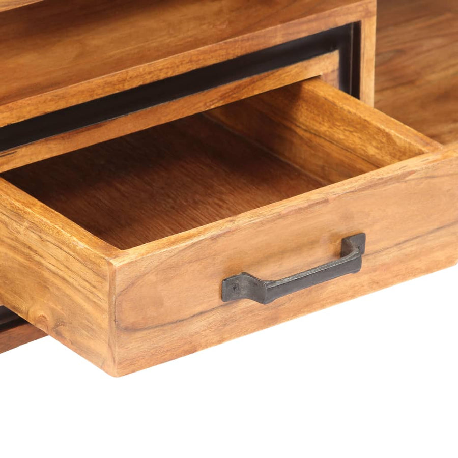 Salontafel 100X45X33 Cm Massief Acaciahout