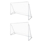 Voetbalgoals 2 St 240X90X150 Cm Staal