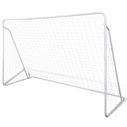 Voetbalgoals 2 St 240X90X150 Cm Staal