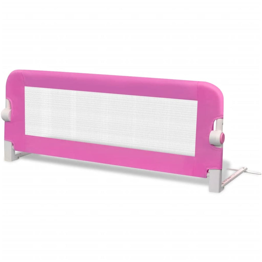 Kinderbedhekjes 2 102 x 42 cm Roze