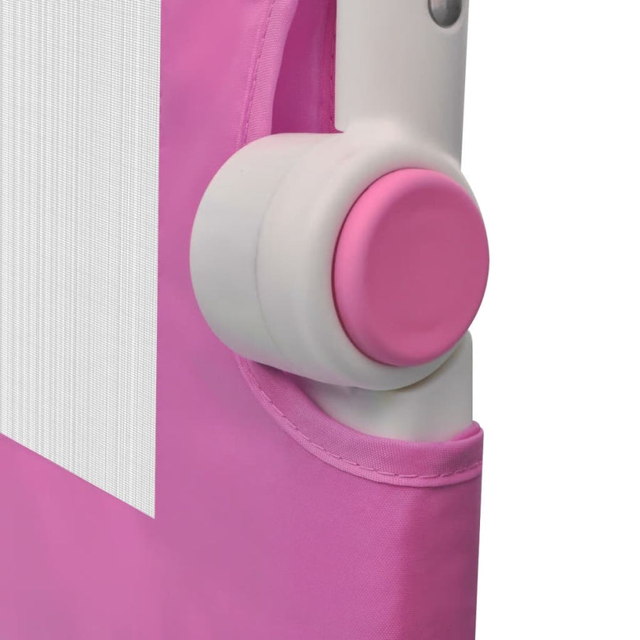 Kinderbedhekjes 2 150 x 42 cm Roze