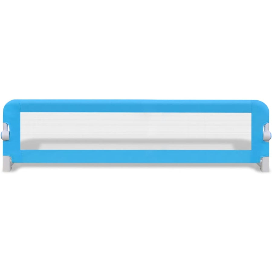 Kinderbedhekjes 2 150 x 42 cm Blauw