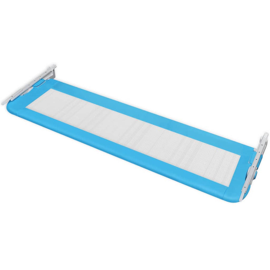 Kinderbedhekjes 2 150 x 42 cm Blauw
