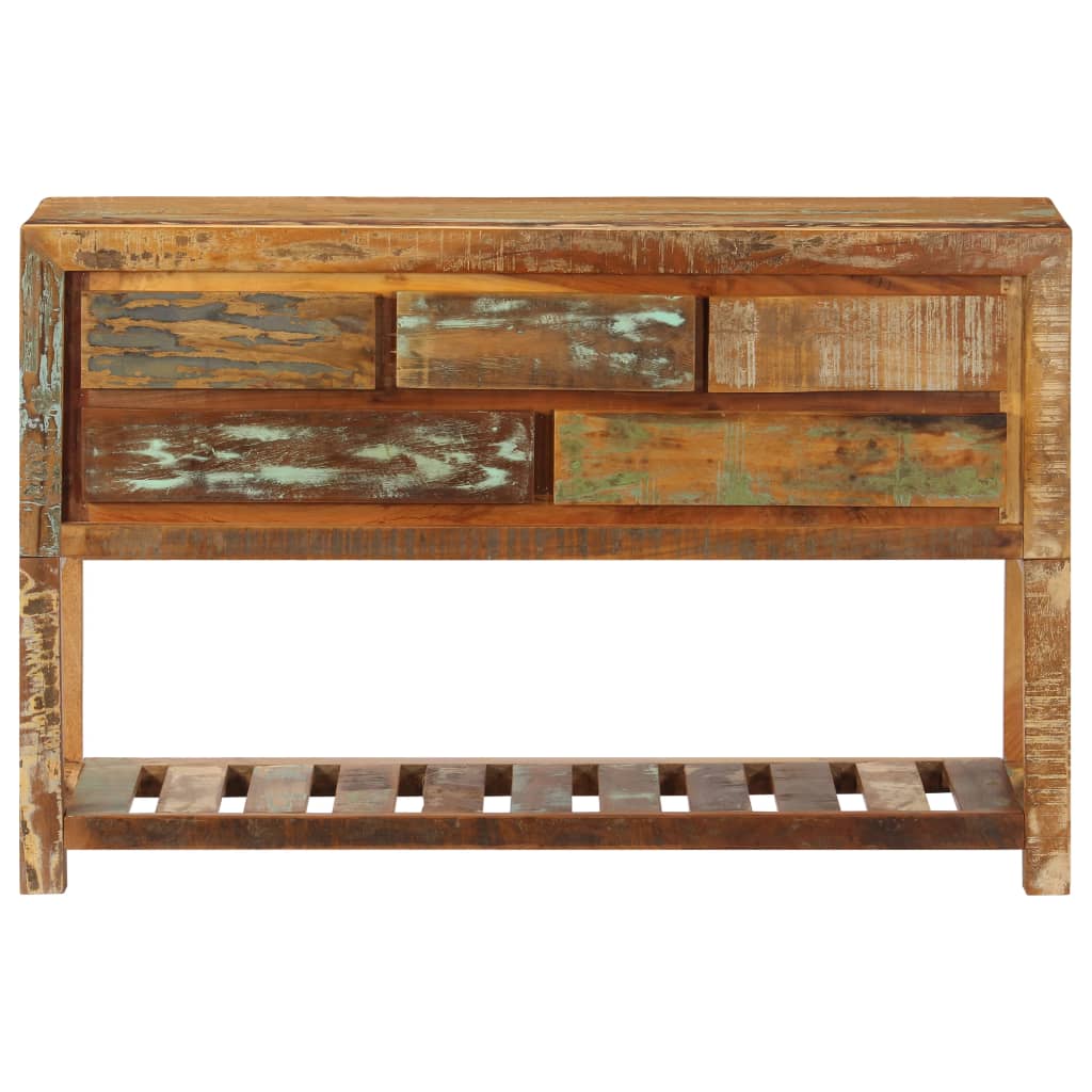Dressoir 20X30X75 Cm massief gerecycled hout