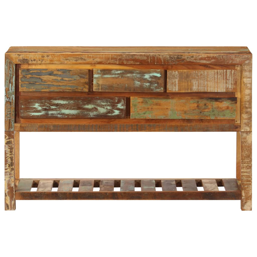 Dressoir 20X30X75 Cm massief gerecycled hout