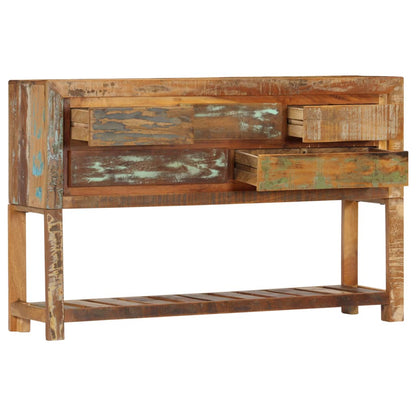Dressoir 20X30X75 Cm massief gerecycled hout