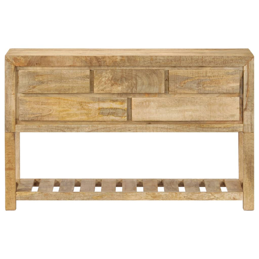Dressoir 120x30x75 cm massief mangohout massief mangohout
