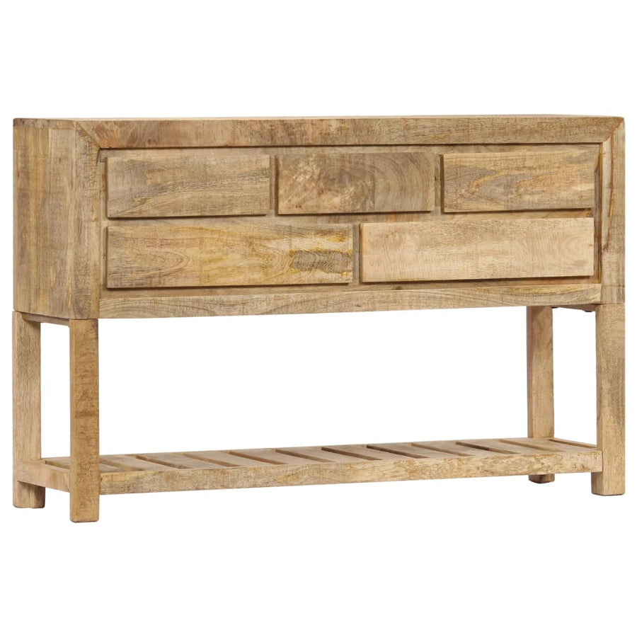Dressoir 120x30x75 cm massief mangohout massief mangohout