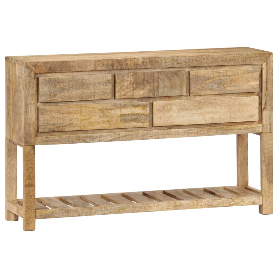 Dressoir 120x30x75 cm massief mangohout massief mangohout