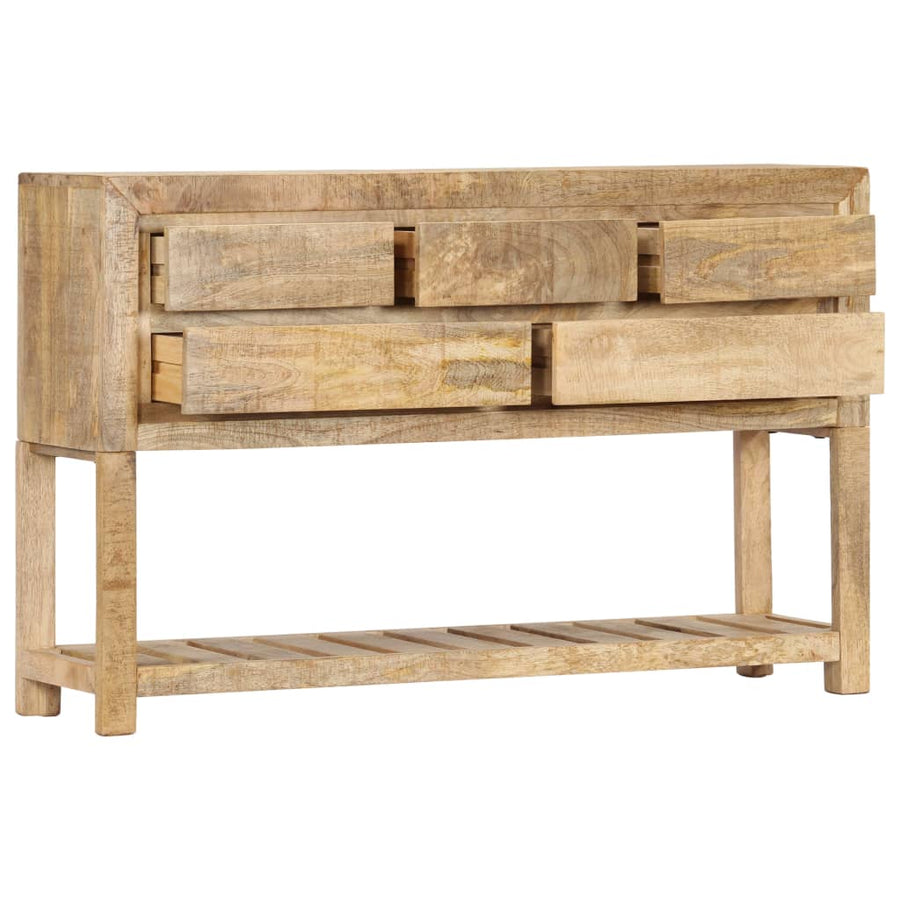 Dressoir 120x30x75 cm massief mangohout massief mangohout