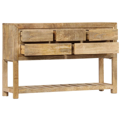 Dressoir 120x30x75 cm massief mangohout massief mangohout