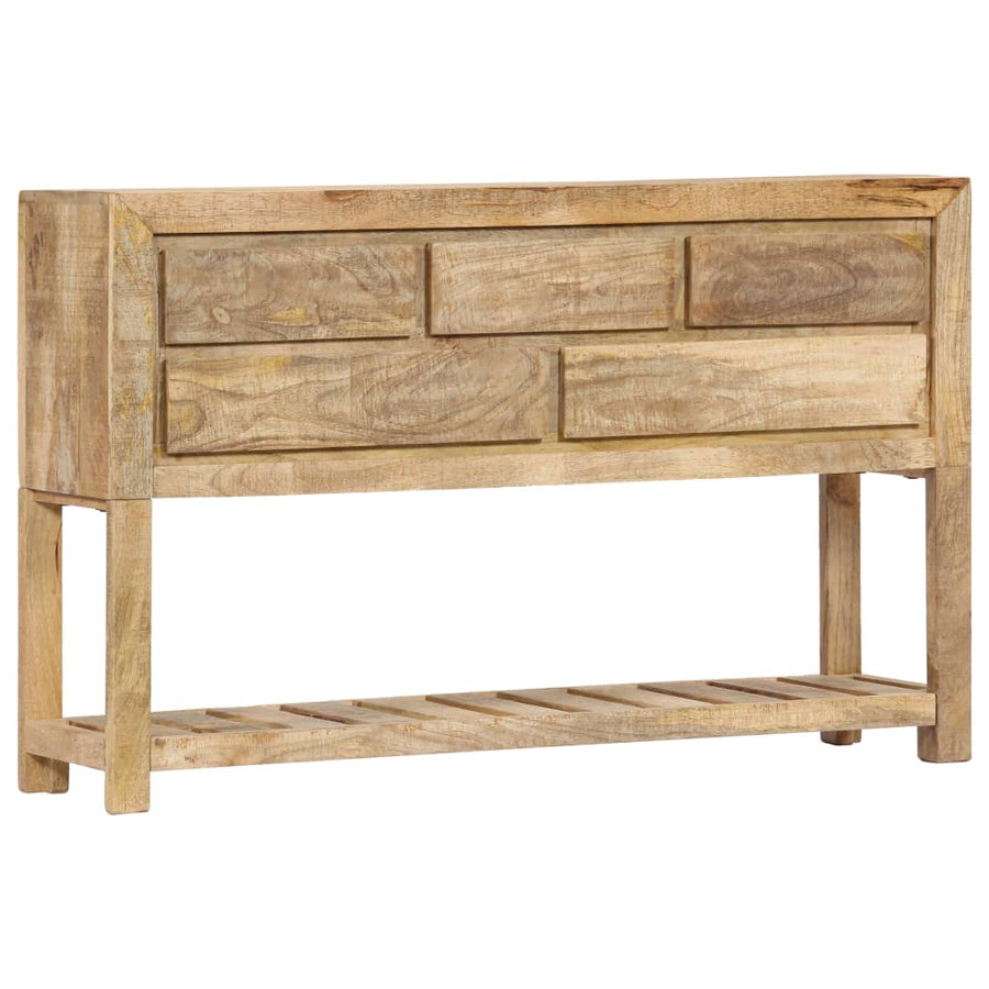 Dressoir 120x30x75 cm massief mangohout massief mangohout