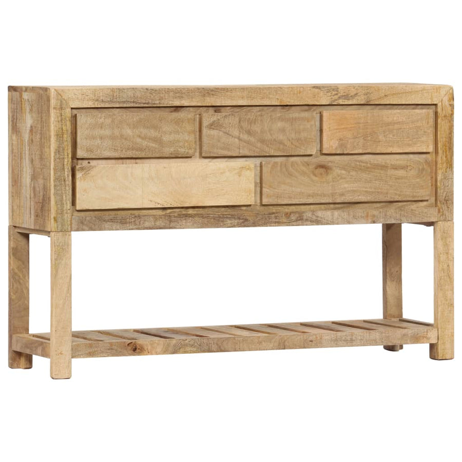 Dressoir 120x30x75 cm massief mangohout massief mangohout