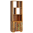 Boekenkast 60x35x180 cm massief gerecycled hout