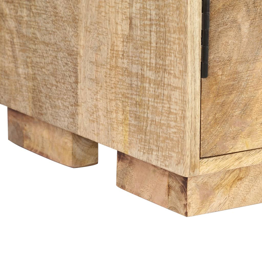 Boekenkast 60X35X80 Cm Massief Mangohout Bruin