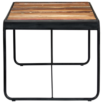 Eettafel 180x90x76 cm massief gerecycled hout 180 x 90 x 76 cm Multikleur