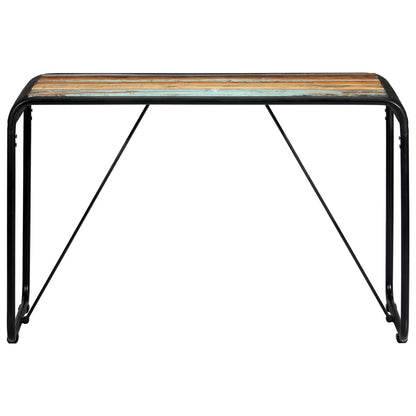 Eettafel 118x60x76 cm massief gerecycled hout 118 x 60 x 76 cm Multikleur