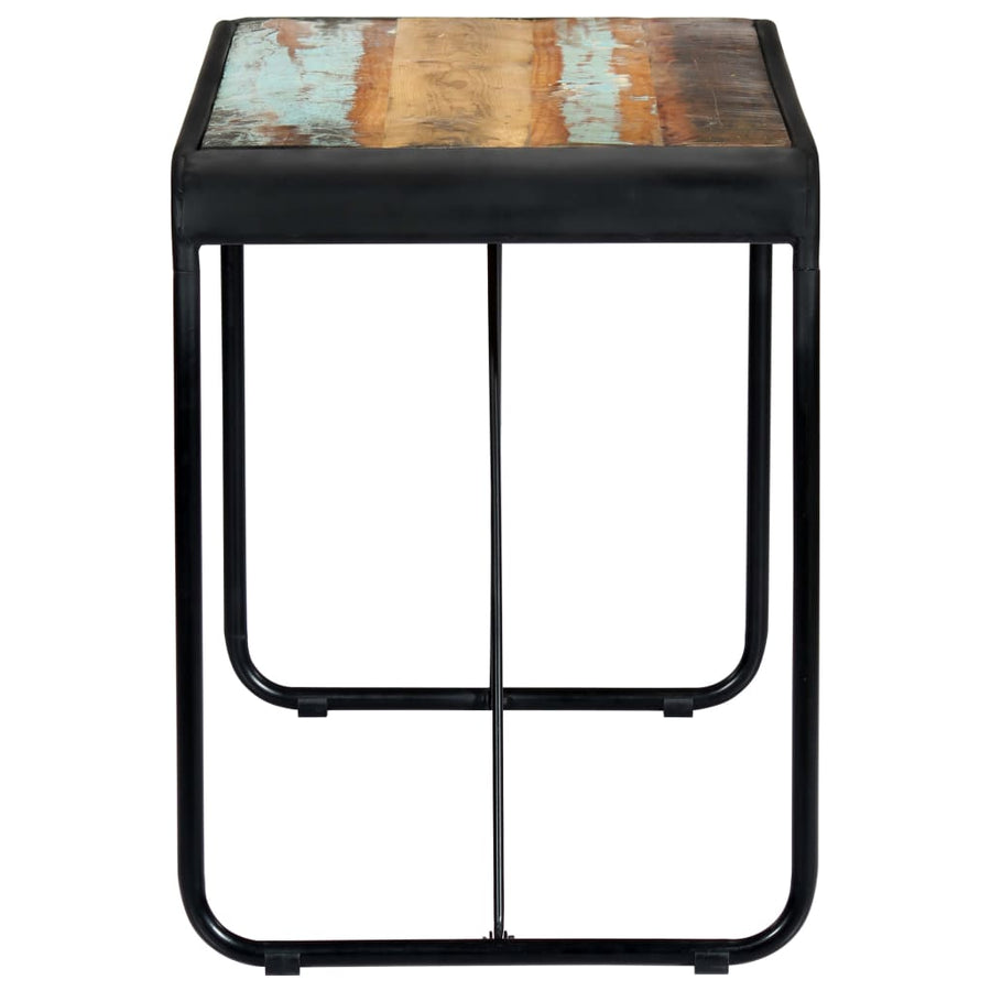 Eettafel 118x60x76 cm massief gerecycled hout 118 x 60 x 76 cm Multikleur