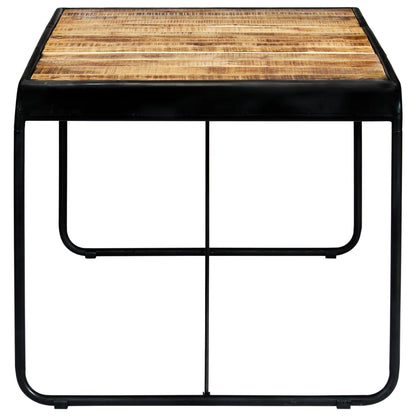 Eettafel 180x90x76 cm massief ruw mangohout 180 x 90 x 76 cm Bruin