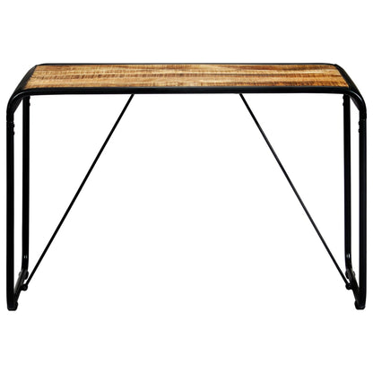 Eettafel 118x60x76 cm massief ruw mangohout 118 x 60 x 76 cm Bruin
