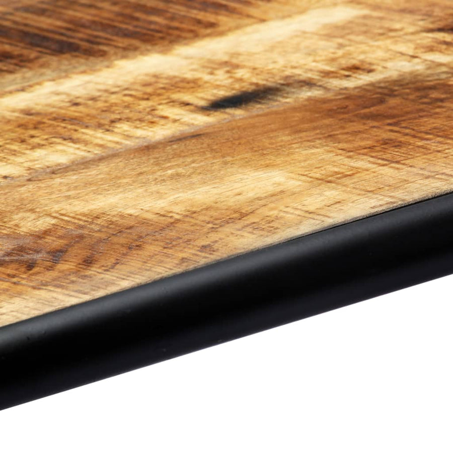 Eettafel 118x60x76 cm massief ruw mangohout 118 x 60 x 76 cm Bruin