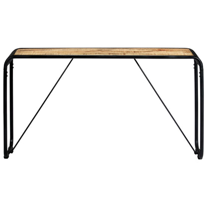 Wandtafel 40X35X76 Cm Massief Ruw Mangohout Bruin