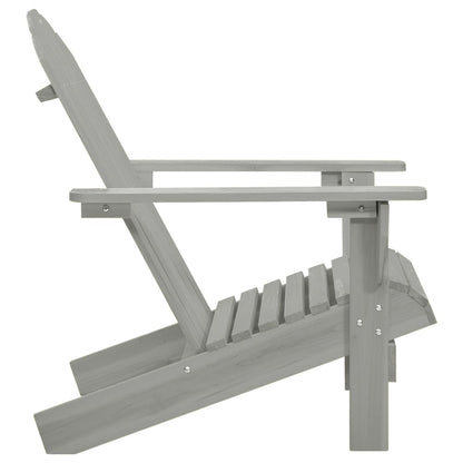Tuinstoel Hout Grijs