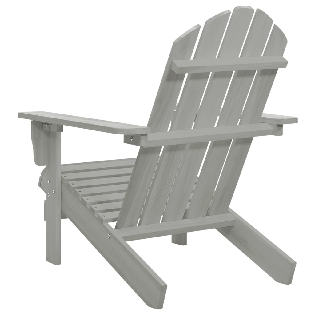 Tuinstoel Hout Grijs