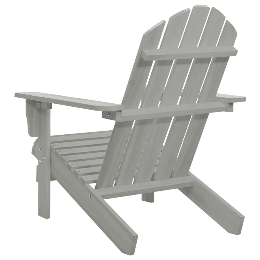 Tuinstoel Hout Grijs