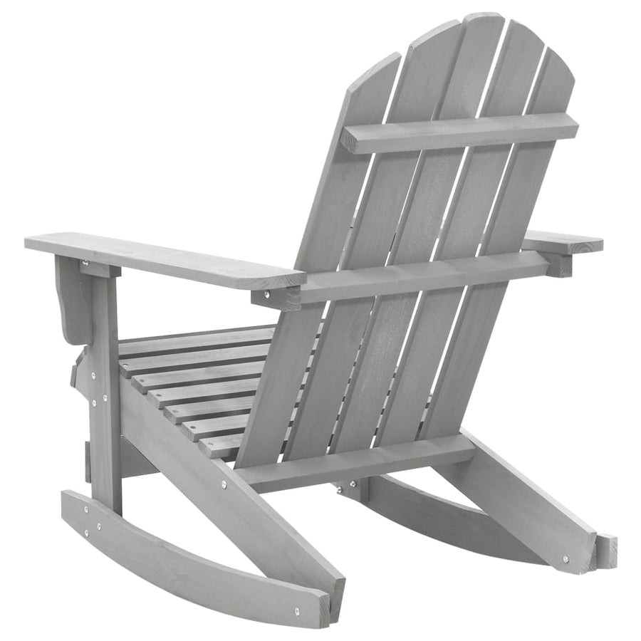 Tuinschommelstoel Hout Grijs