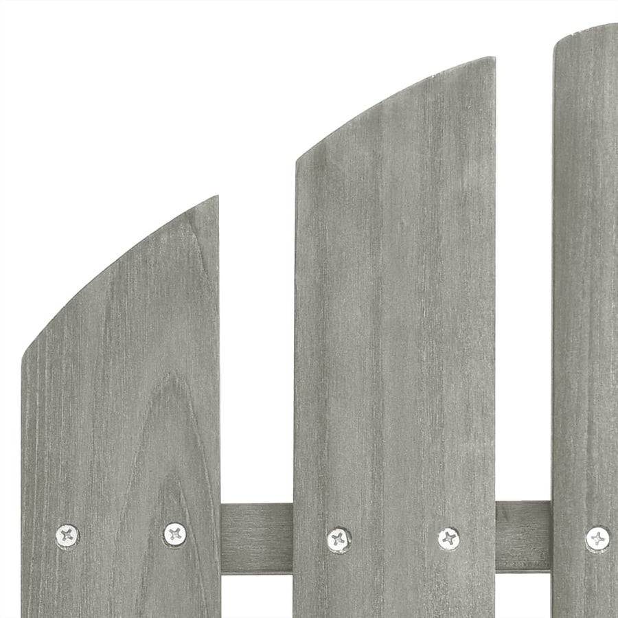 Tuinschommelstoel Hout Grijs