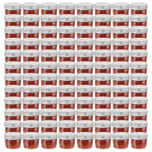 Jampotten Met Zilverkleurige Deksels 96 St 110 Ml Glas