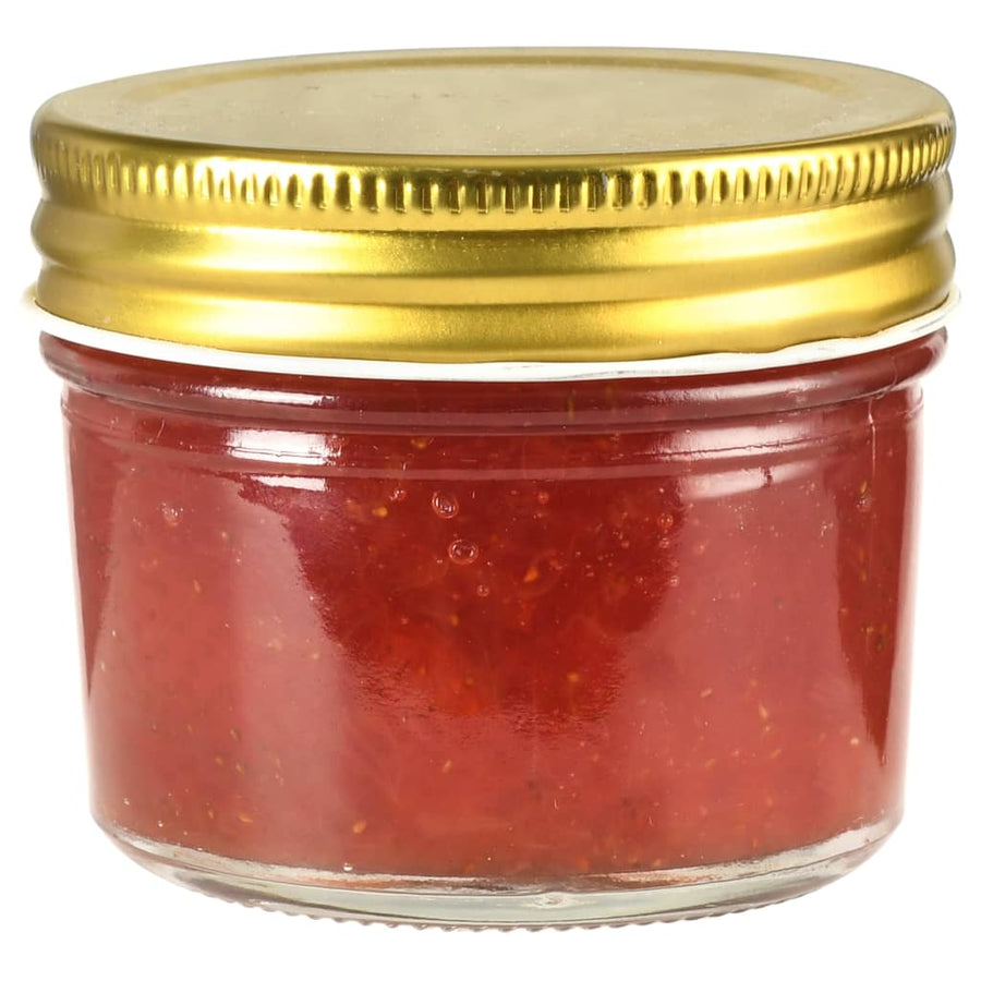 Jampotten Met Kleurige Deksels 110 Ml Glas 24 Goud