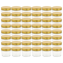 Jampotten Met Kleurige Deksels 110 Ml Glas